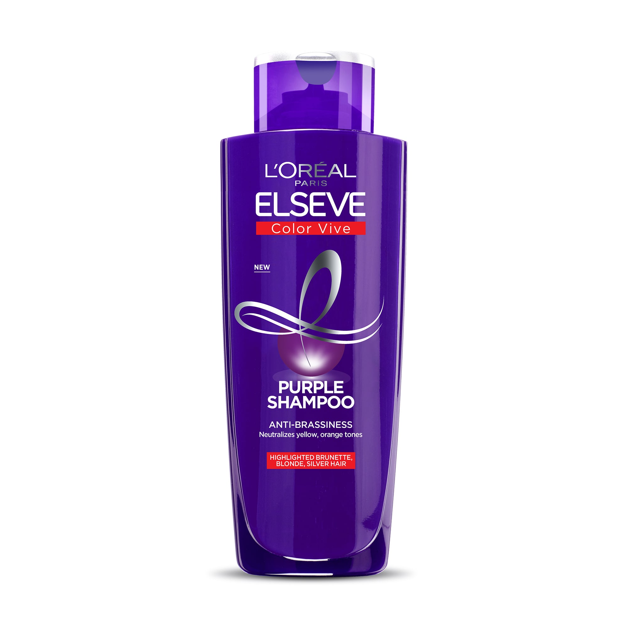 Тонувальний шампунь L'Oreal Paris Elseve Color Vive Purple Shampoo для освітленого та мелірованого волосся, 200 мл